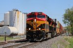 Westbound freight on the KCS at Marshall, MO